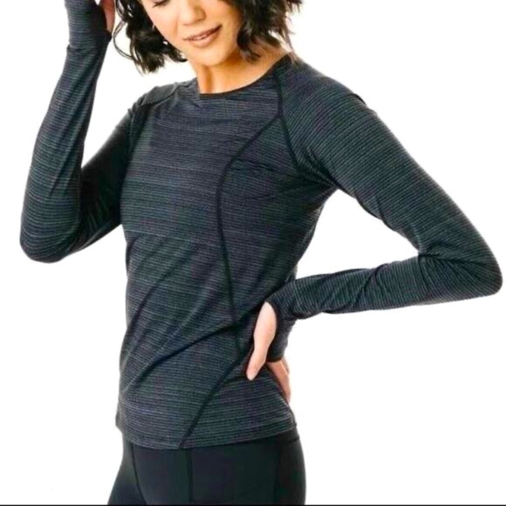 Zyia Charcoal Competition long Sleeve